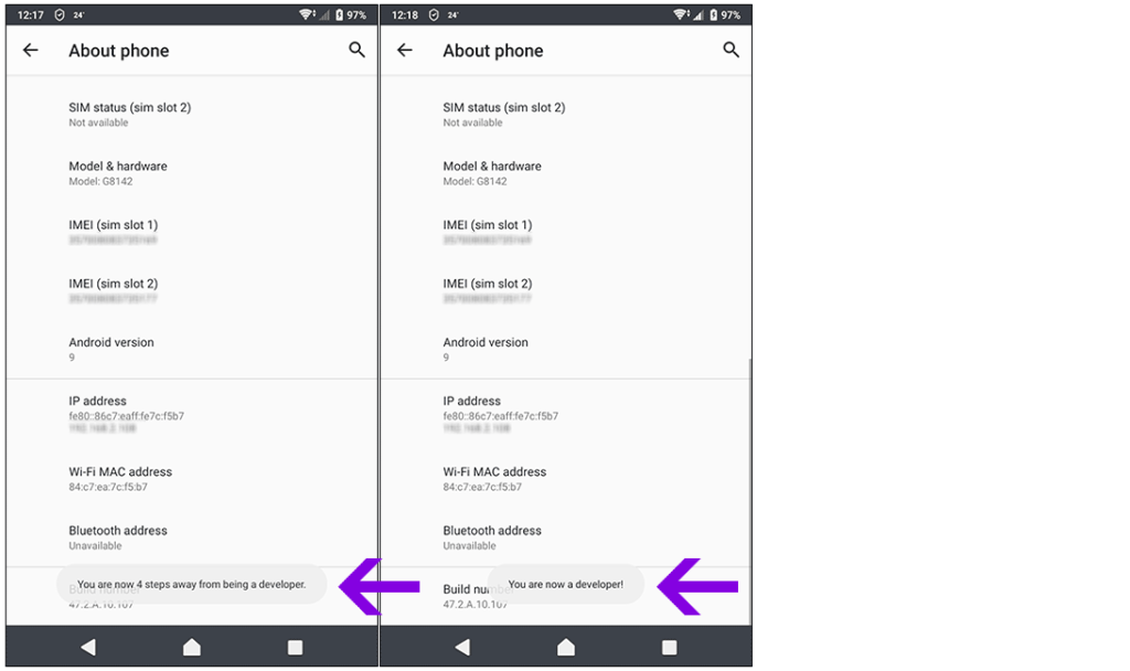 how to unlock developer options on an android phone