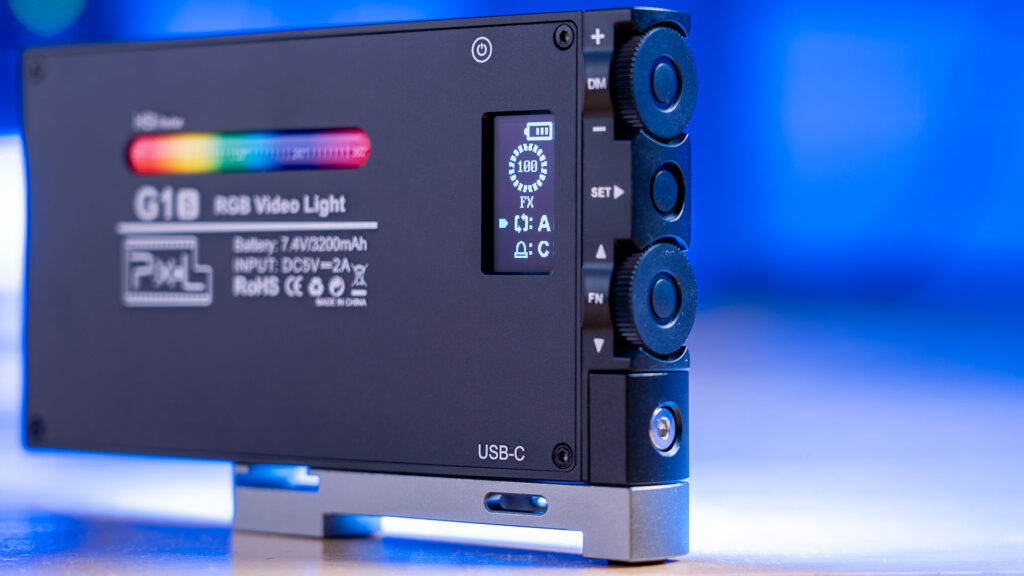 pixel g1s rgb video light review