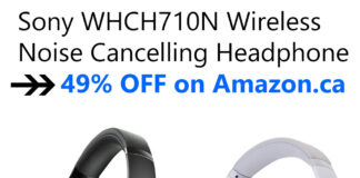 sony wh-ch710n headphones sale discount coupon