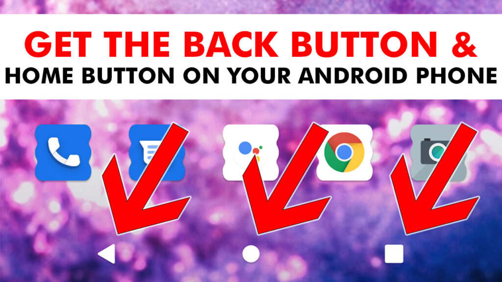 get the back button on android phone disable gesture control