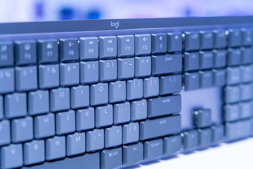 Logitech MX Mechanical Keyboard Close Up