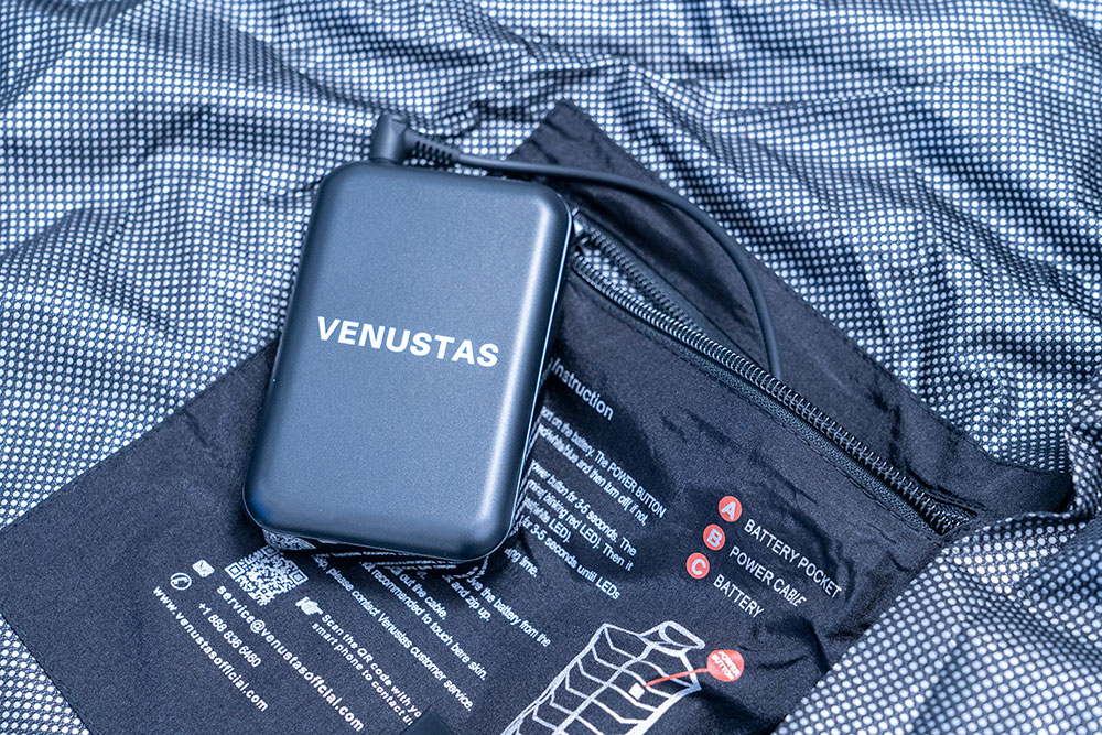 Venustas Heated Vest Battery Pocket