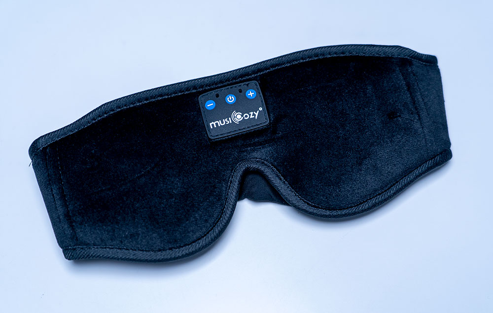 musicozy bluetooth sleep mask front view