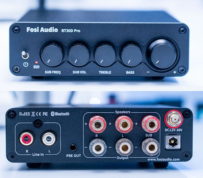 Fosi Audio BT30D Pro 2 1CH Bluetooth Amplifier Review Fosi Audio BT30D Pro 2 1CH Bluetooth Amplifier Review