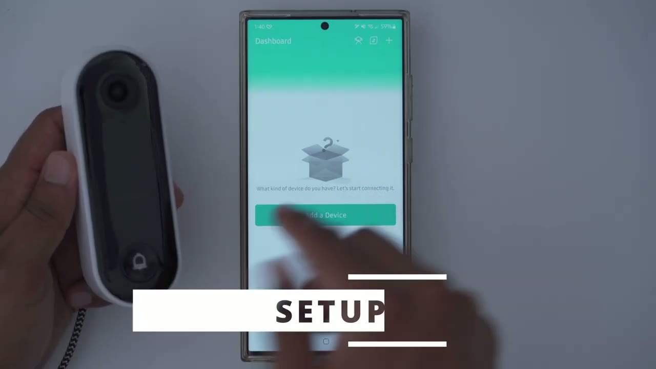 Screenshot — Setup