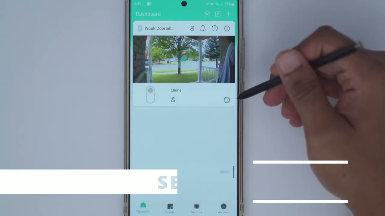 Screenshot — Settings