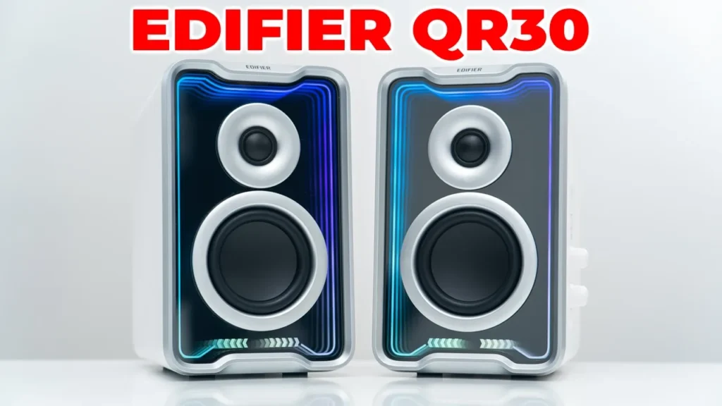 Video thumbnail — 30W Of ENERGETIC Sound! Edifier QR30 Desktop Speaker Review 🔈 🎶