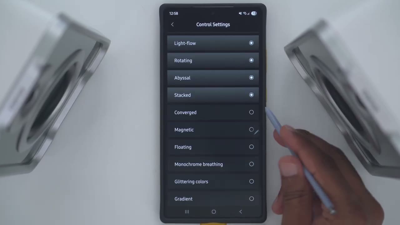 Screenshot — App Settings