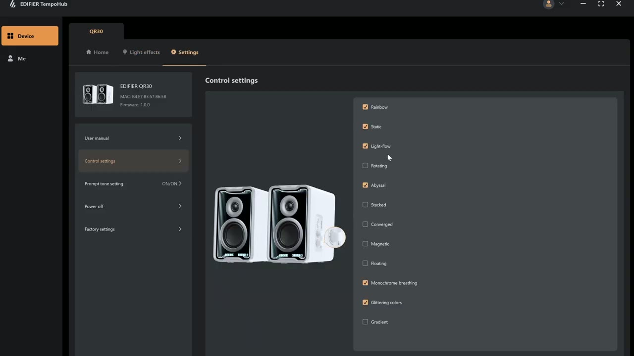 Screenshot — Lighting