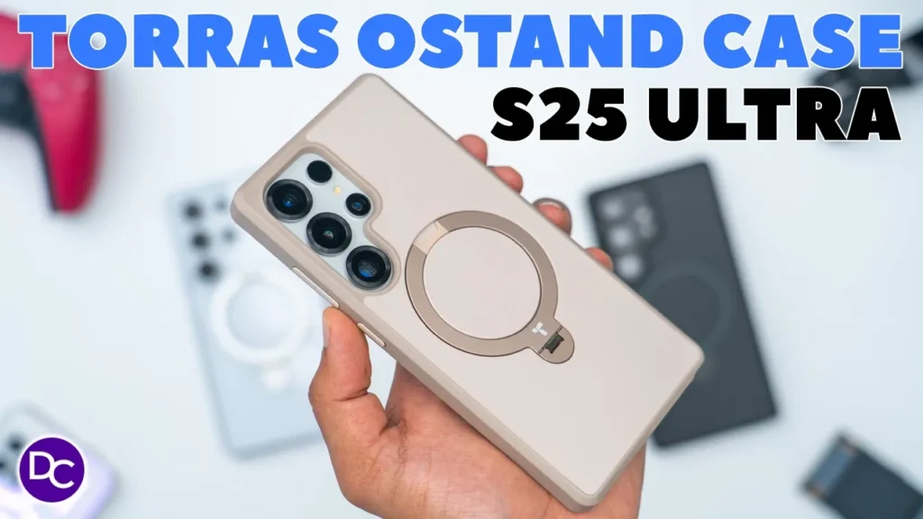 Video thumbnail — 360 KickStand & Magsafe Charging! Torras OStand Spin S25 Ultra Case 📱