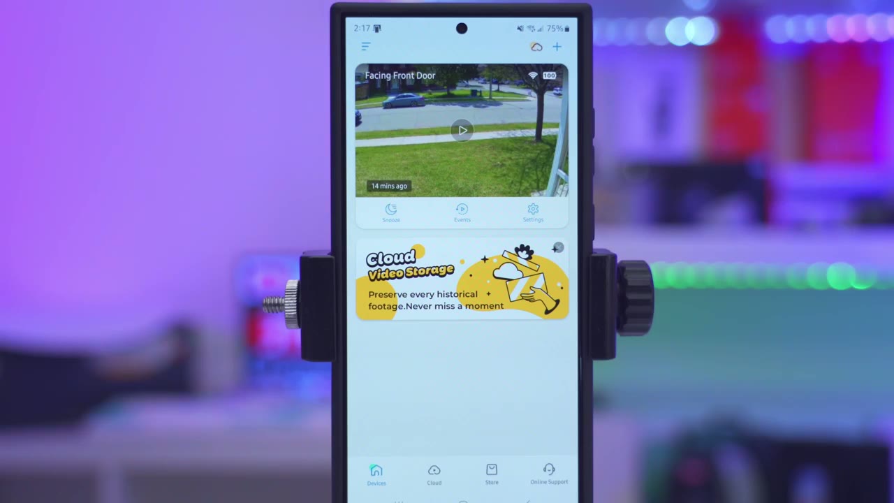 Screenshot — App Settings