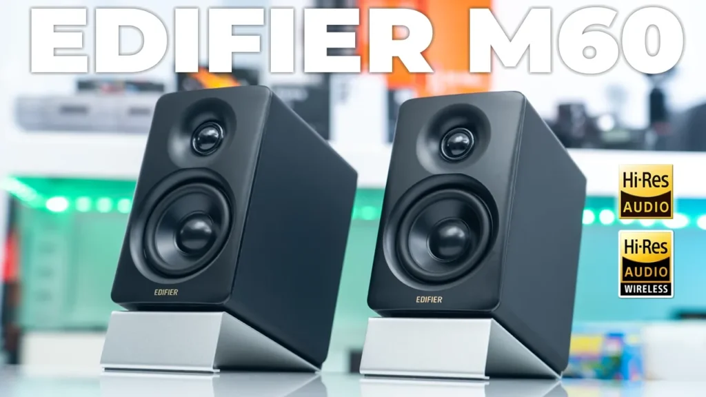 Video thumbnail — 66W OF BOOMING Sound! Edifier M60 Desktop Speaker Review 🔈 🎶