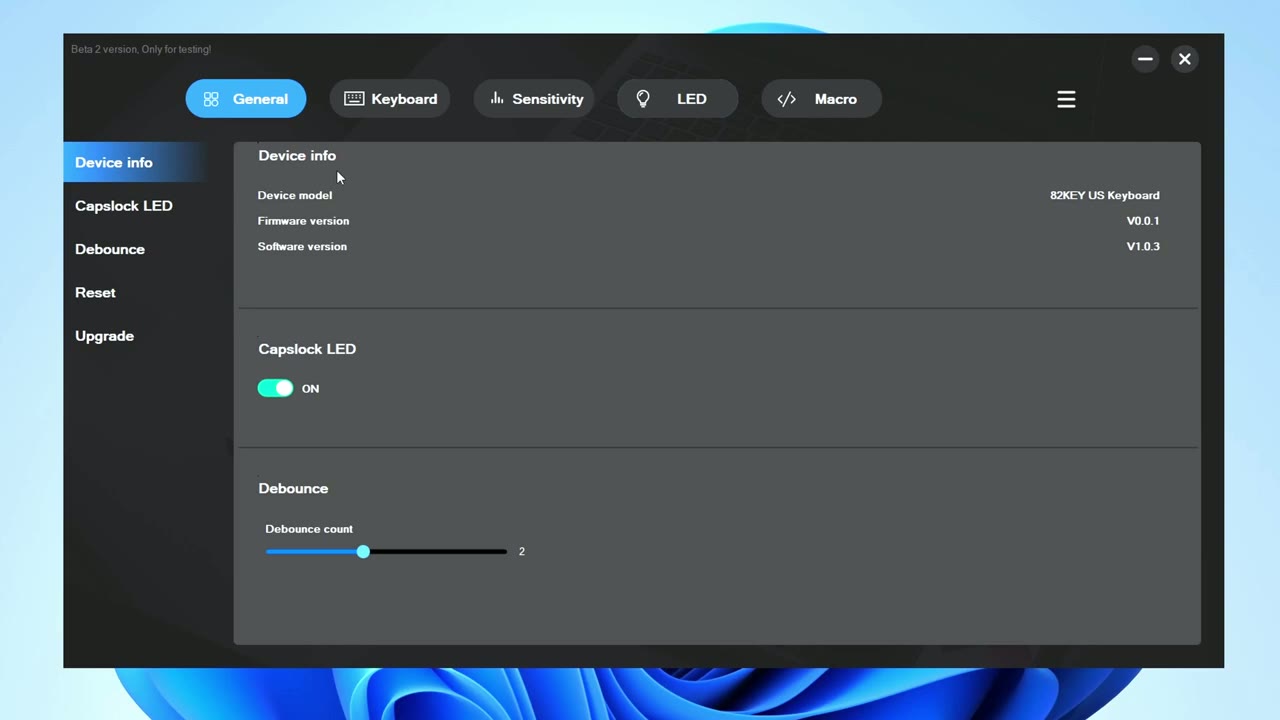 Screenshot — Software