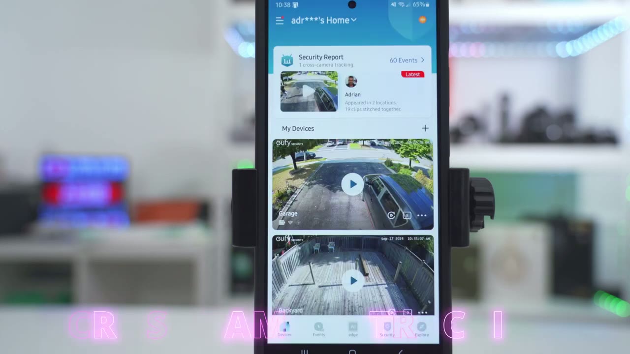 Screenshot — Cross Tracking