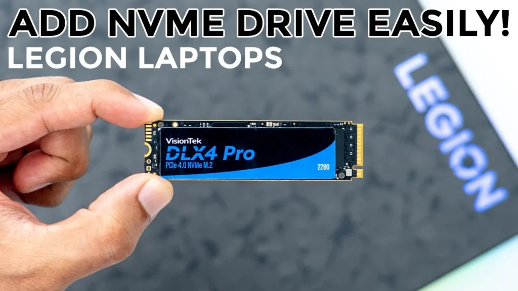 Video thumbnail — ADD NVMe Storage Drive To Lenovo Legion 9i Laptop Easily!