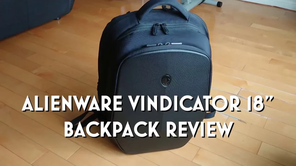 Video thumbnail — Alienware Vindicator 18" Backpack Review - Great For 17" Laptops