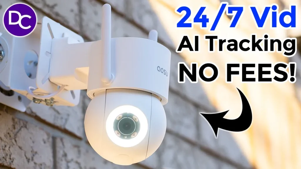 Video thumbnail — ALL The Features & NO Fees! AOSU D1 SE Wired Security Camera!