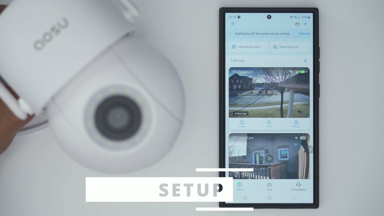 Screenshot — Setup