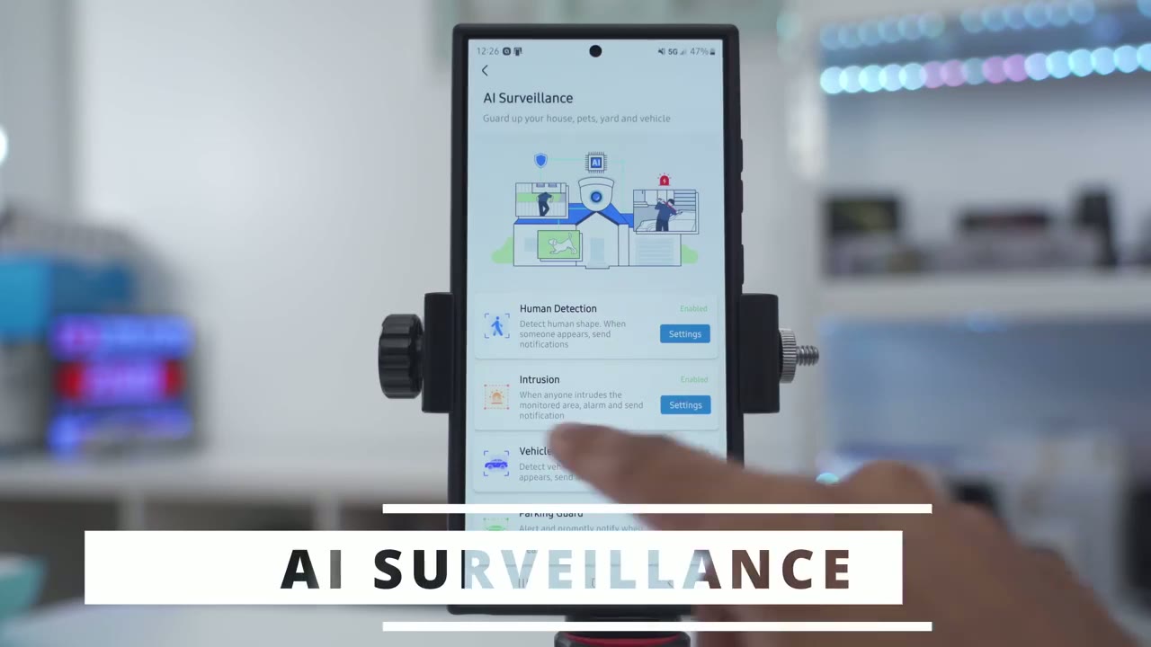 Screenshot — AI Surveillance