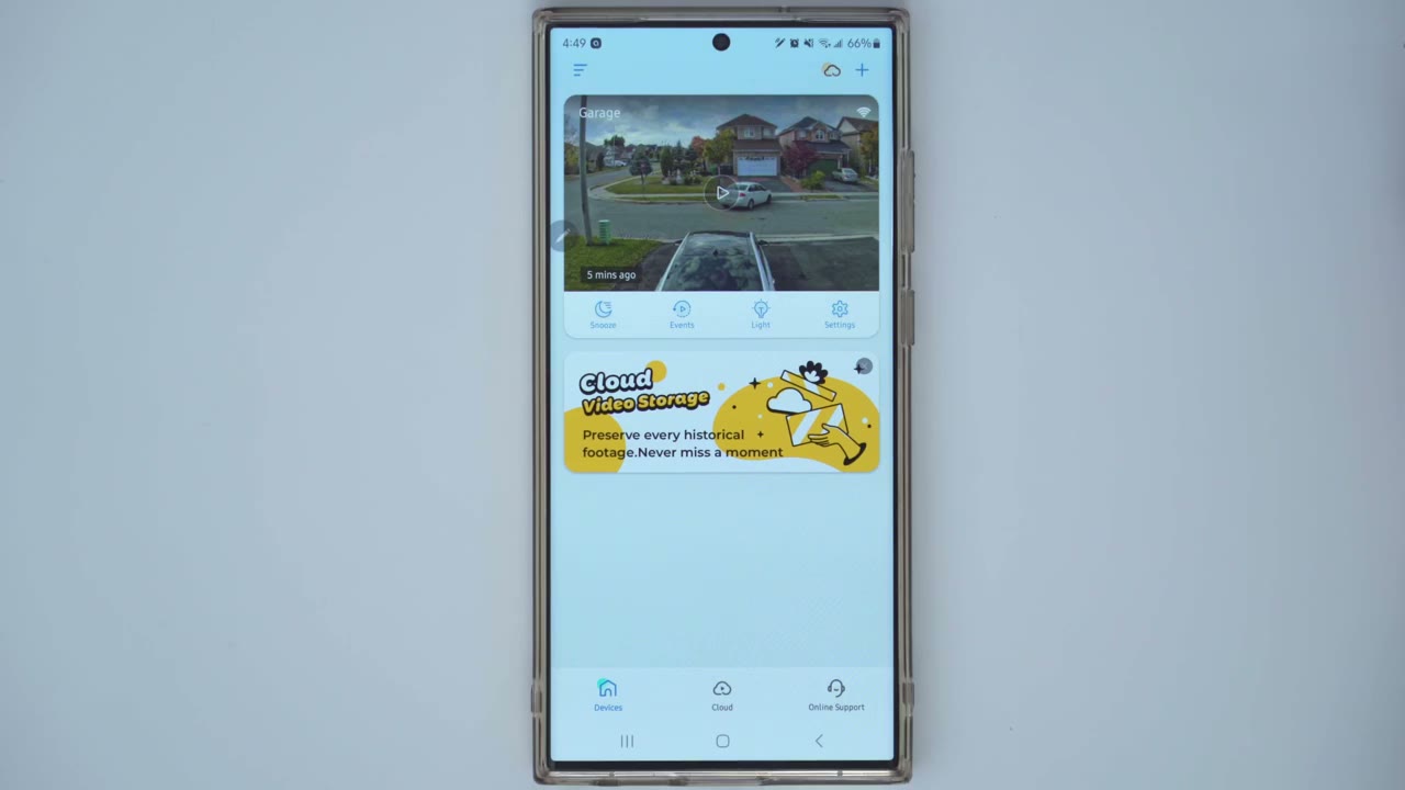 Screenshot — Settings