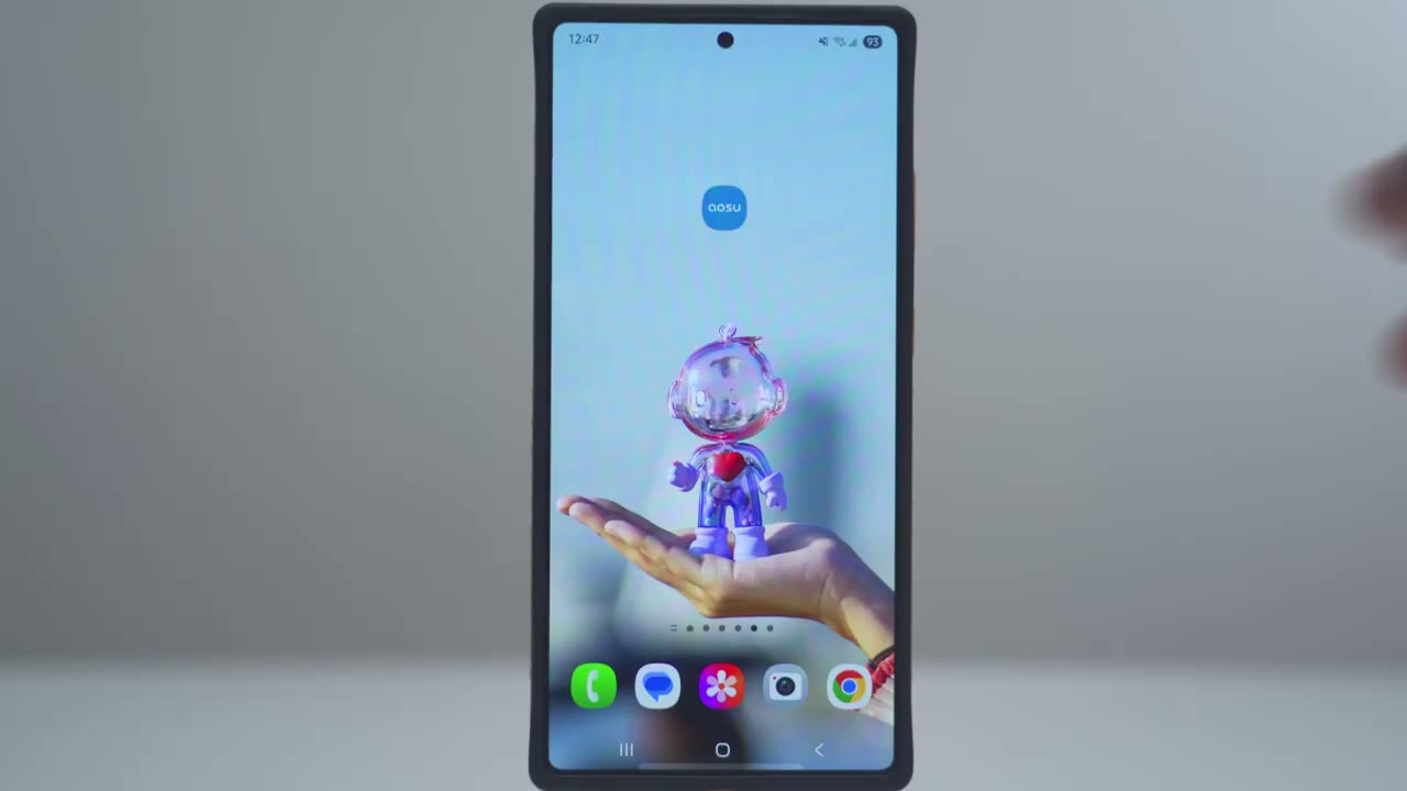 Screenshot — aosu App Settings