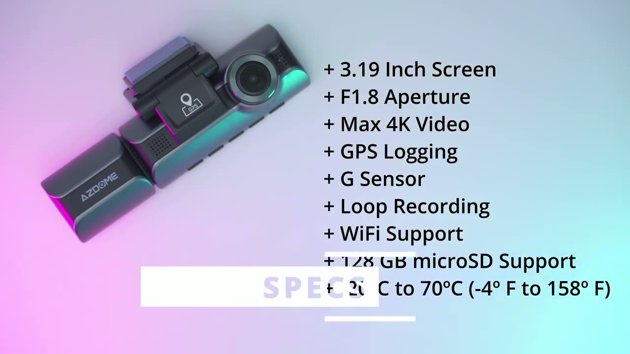 Screenshot — Specs