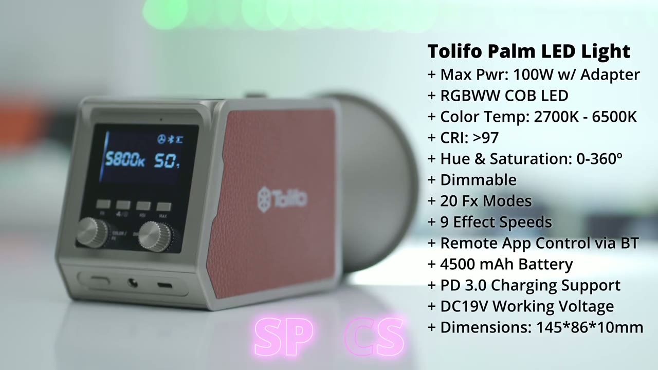 Screenshot — Specs