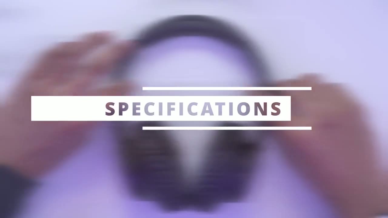 Screenshot — Specifications