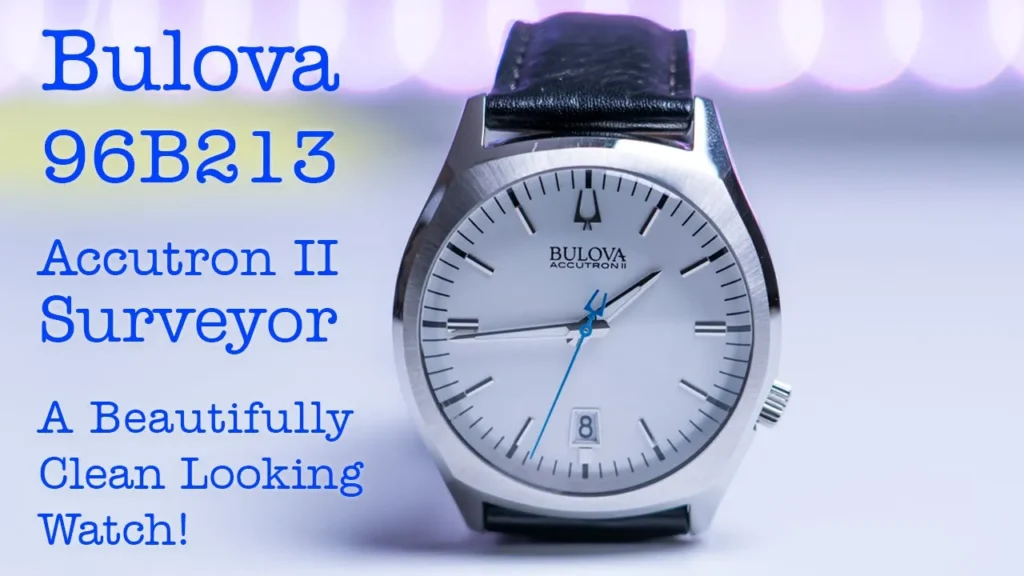 Video thumbnail — Bulova 96B213 Accutron II Surveyor - A Simple & Elegant Looking Watch