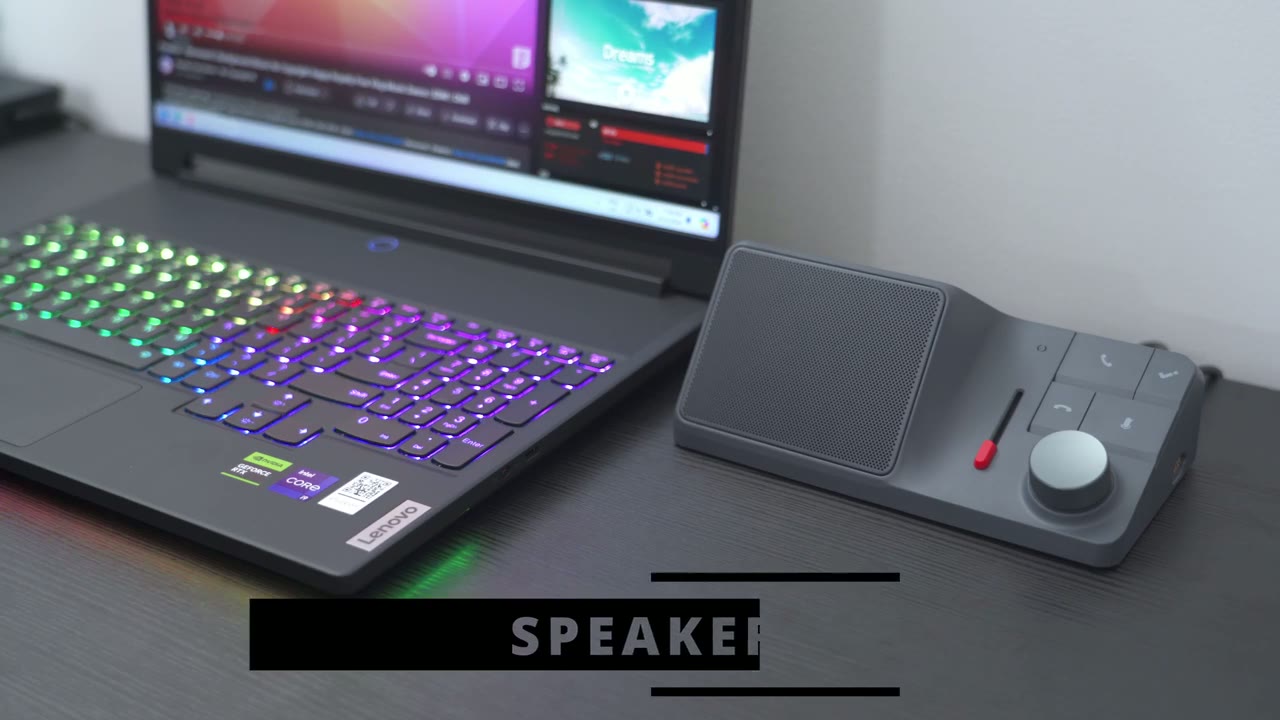 Screenshot — Speaker