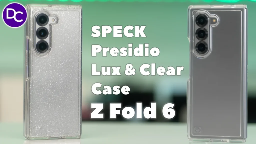 Video thumbnail — Clear Cases For Your Z Fold 6 - SPECK Presidio Lux & Perfect Cases!