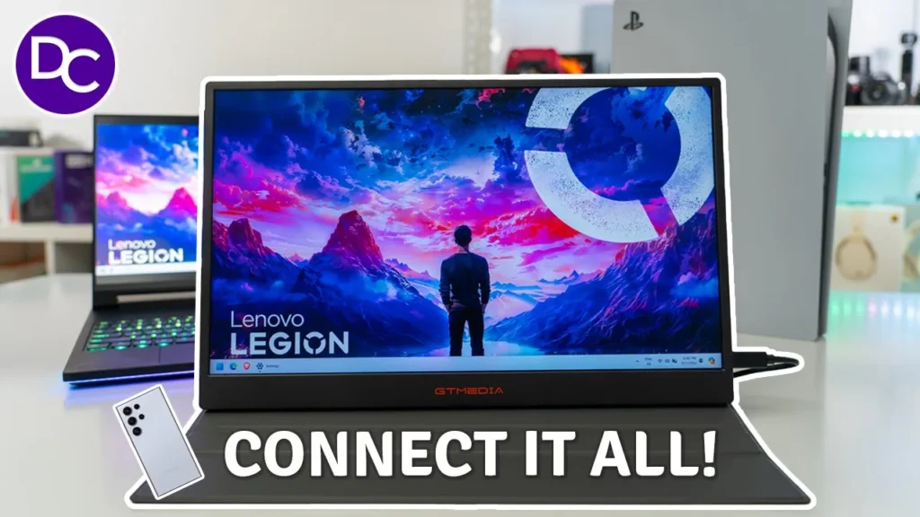 Video thumbnail — Connect It All! 🎮💻📱 - GTMEDIA Game Mate 173 Gaming Monitor Review