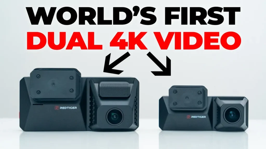Video thumbnail — DUAL 4K FRONT & REAR Dashcams! Redtiger F77 Dashcam Review