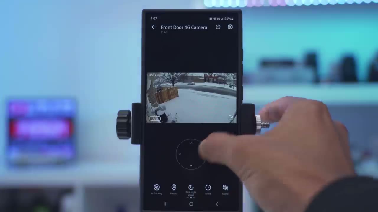 Screenshot — Pan & Tilt