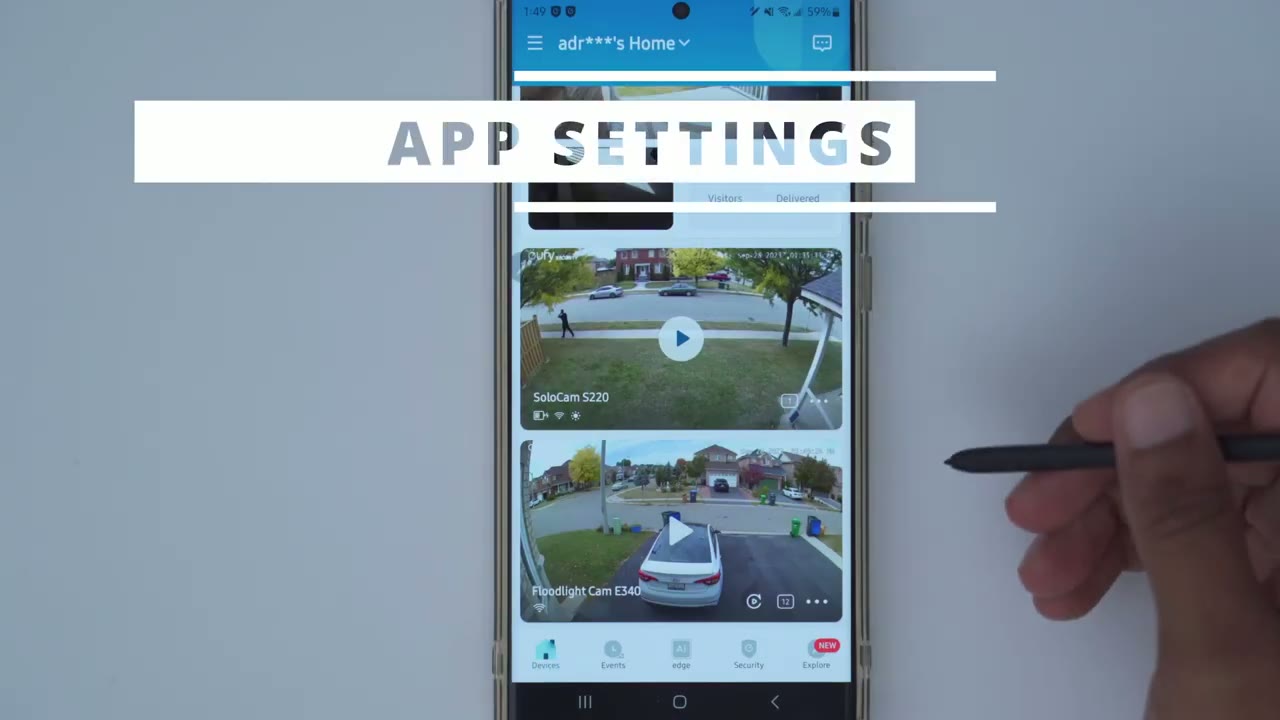 Screenshot — Settings
