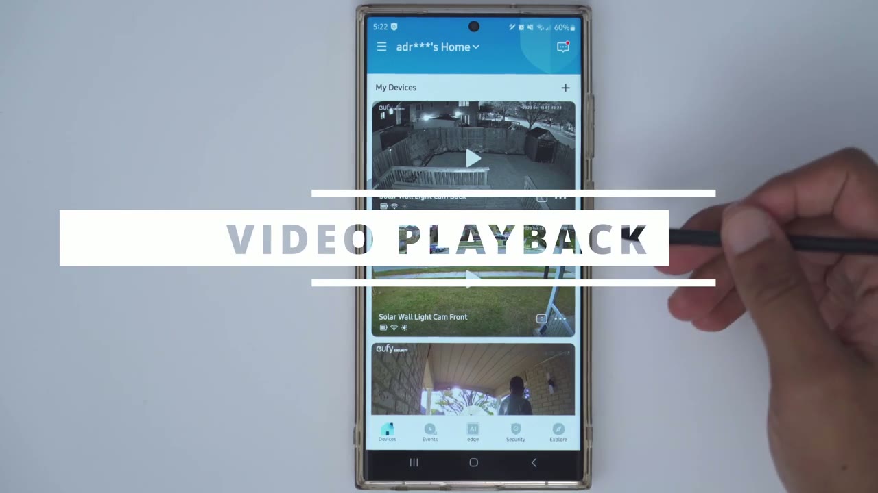 Screenshot — Video Playback