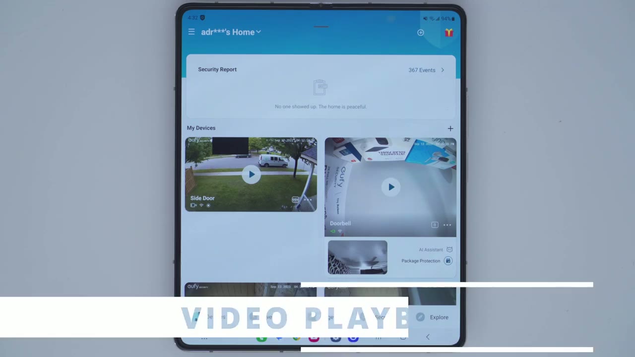 Screenshot — Video Playback