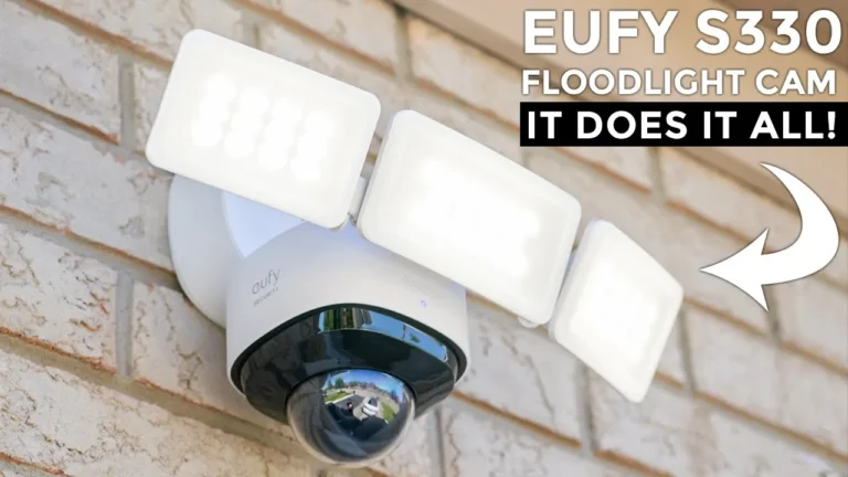 Video thumbnail — Eufy S330 Floodlight Cam - AI Detection | Auto Tracking | Pan & Tilt