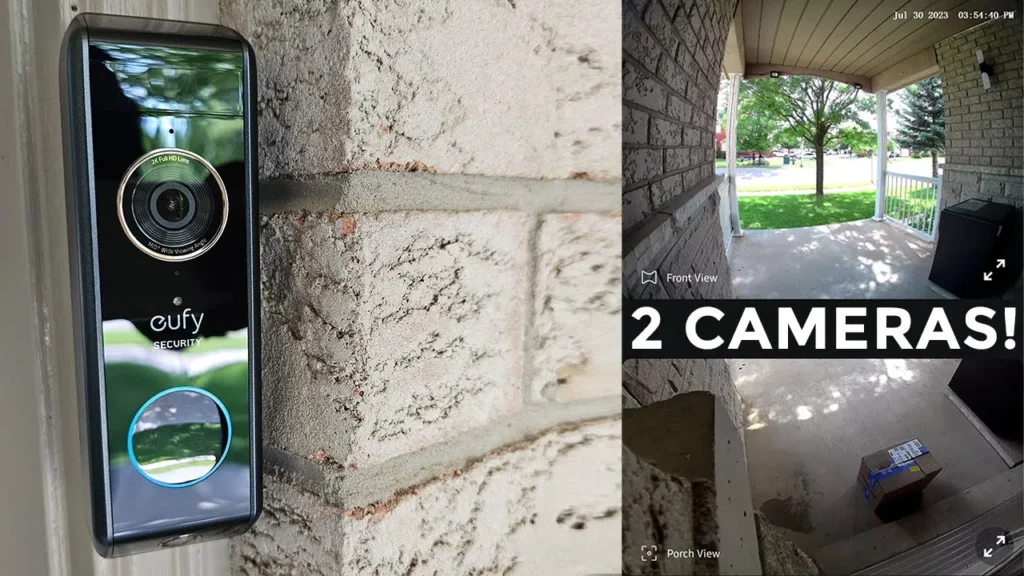 Video thumbnail — Eufy S330 Video Doorbell Dual - Dual 2K Camera & Package Camera!