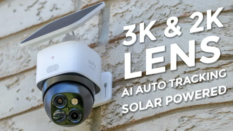 Video thumbnail — eufy SoloCam S340 Outdoor Security Camera - Dual Lens | AI Tracking | All Year Power