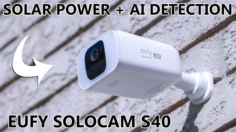 Video thumbnail — Eufy Solocam S40 Review - A Do It All Solar Powered Camera!