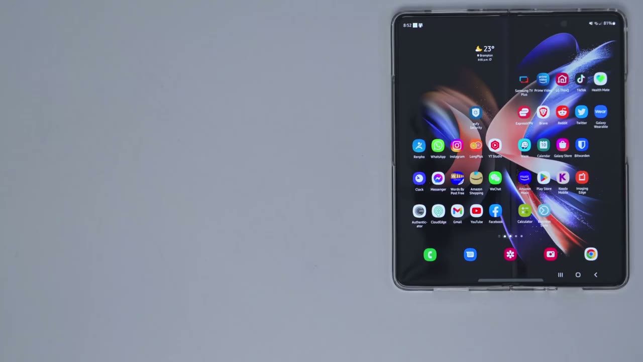 Screenshot — Camera & App Setup