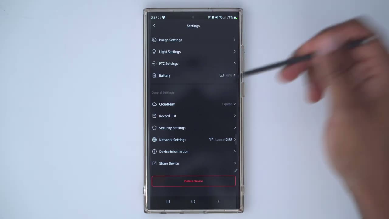 Screenshot — Auto Calibration