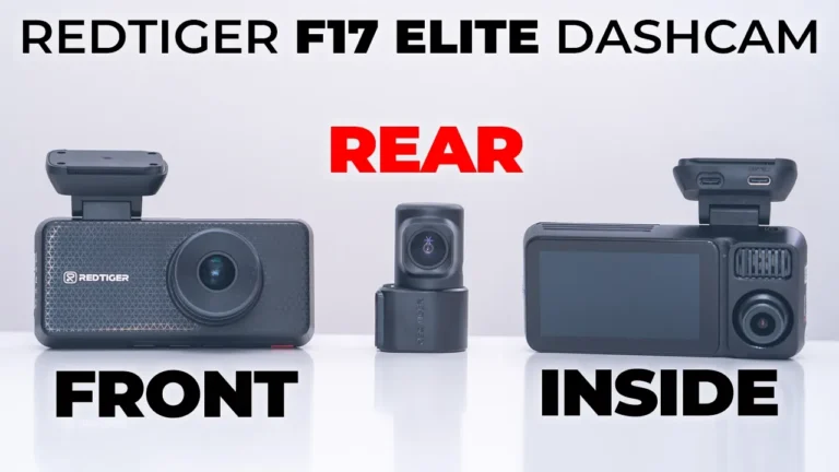 Video thumbnail — FRONT | REAR | INSIDE Video! Redtiger F17 Elite Dashcam Review