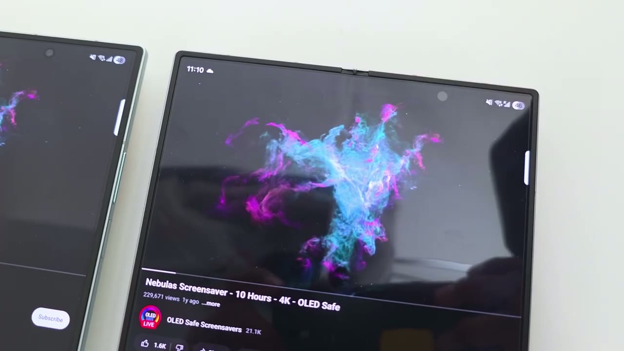 Screenshot — Fold 7 vs S25 Ultra