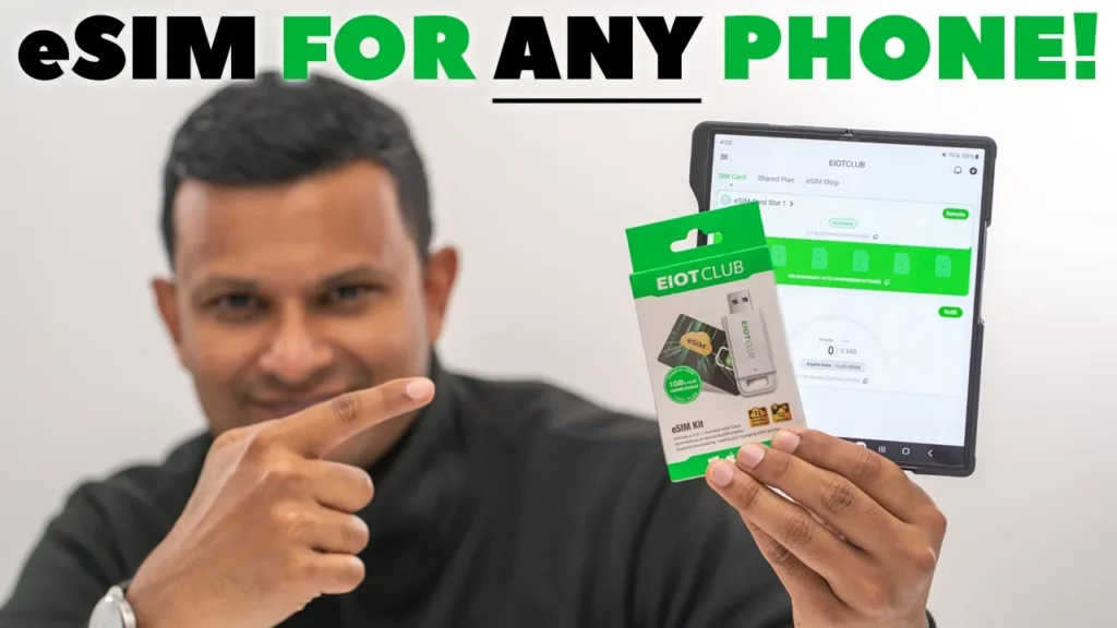 Video thumbnail — Get eSIM On ANY PHONE (Even Old Phones) With Eiotclub's eSIM Kit!