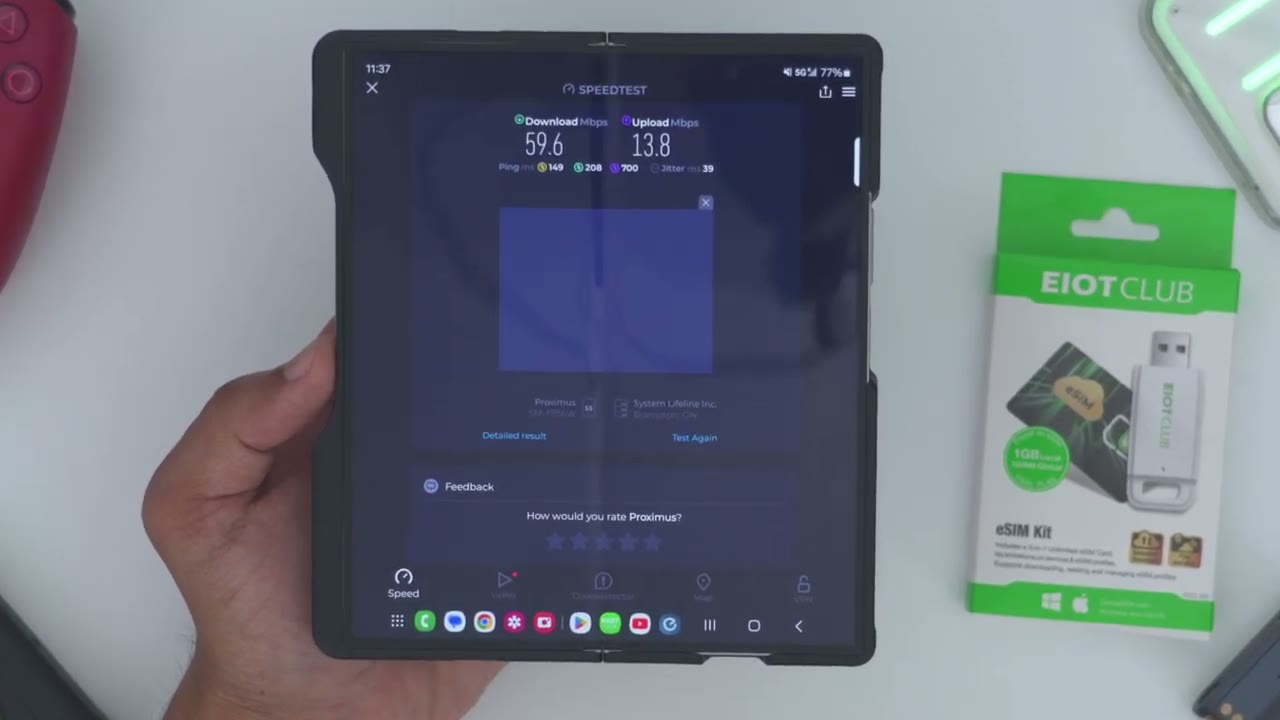 Screenshot — Hotspot Data Sharing