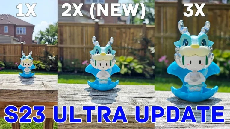 Video thumbnail — GET NEW 2X Optical Zoom On Your S23 Ultra & S23+ Camera