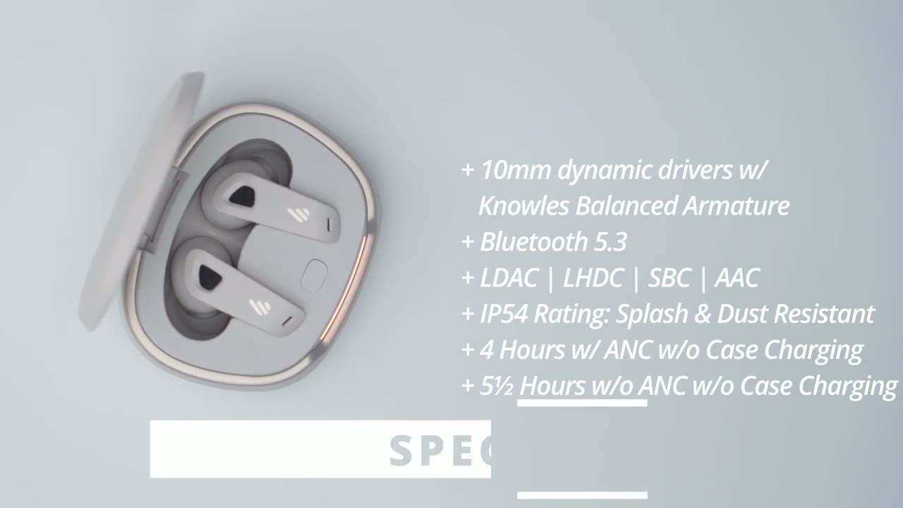 Screenshot — Specs