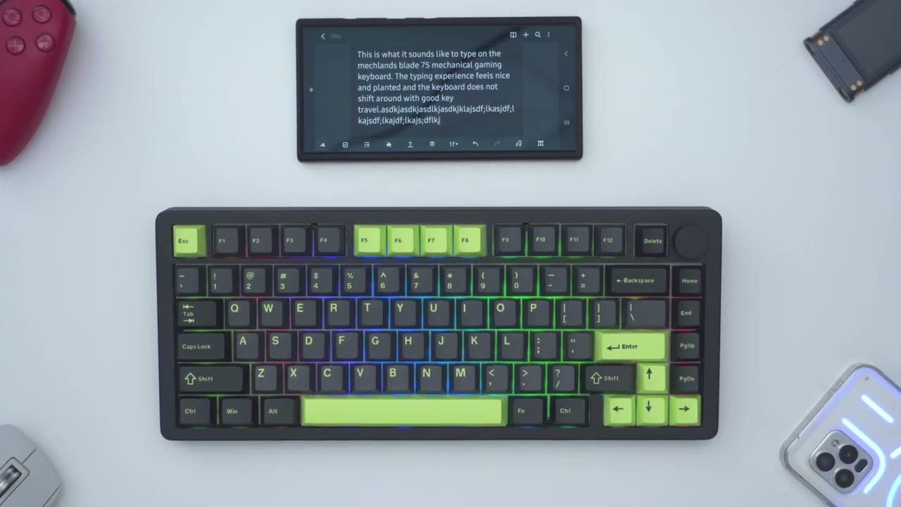 Screenshot — Typing